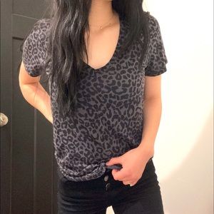 PINK  cheetah print shirt size S